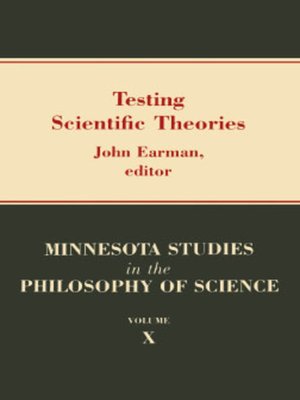cover image of Testing Scientific Theories